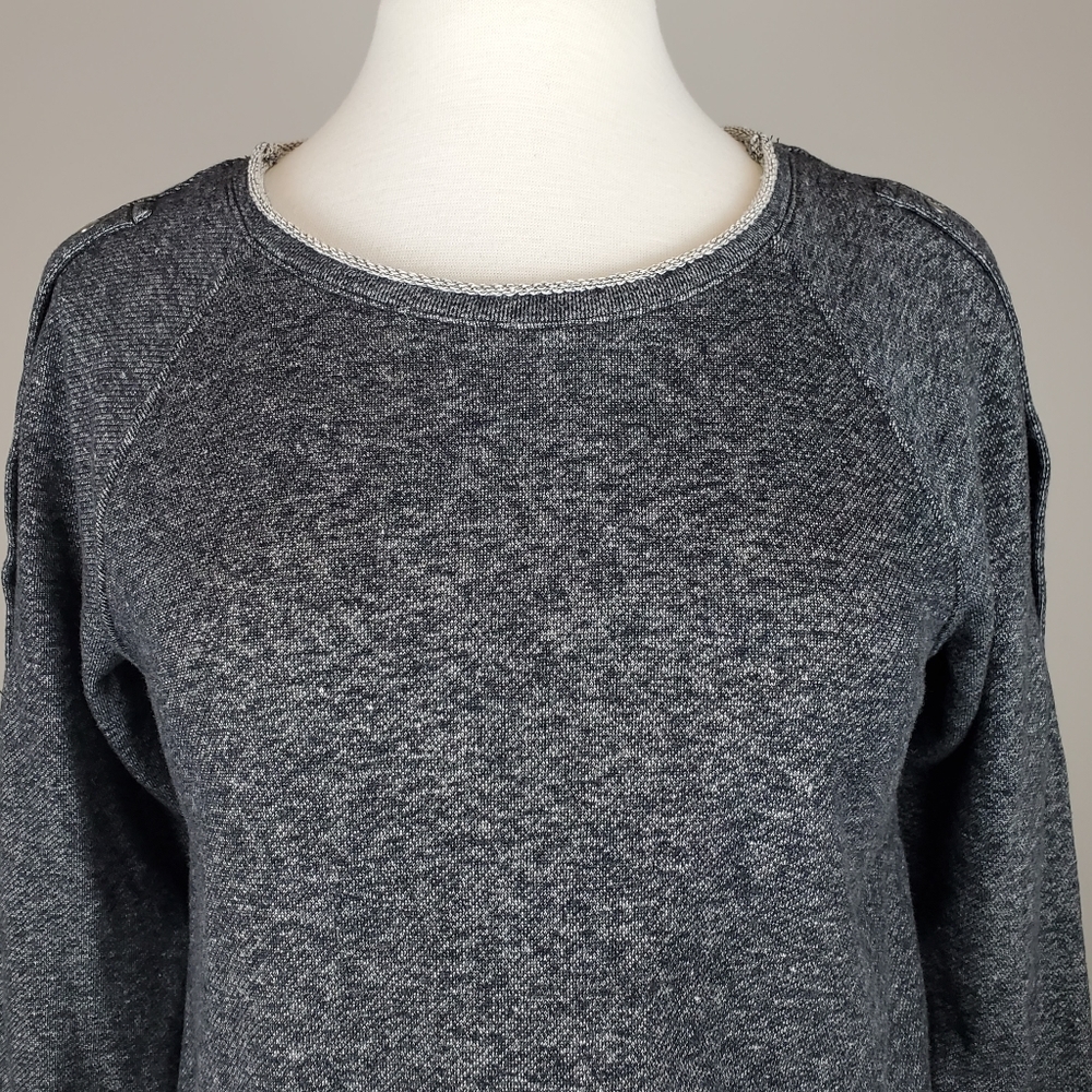 Rock & Republic Cropped Sweatshirt - Picture 3 of 6
